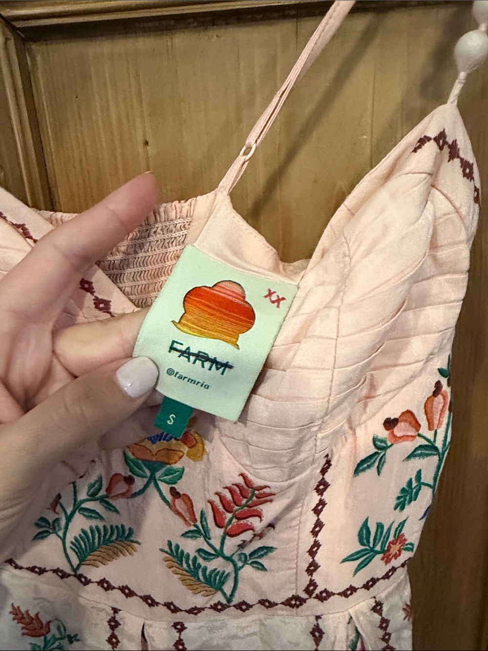 Farm Rio Delicate Forest Maxi Dress - Picture 7 of 10